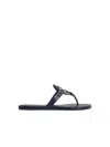 Tory Burch Miller Logo Thong Sandals