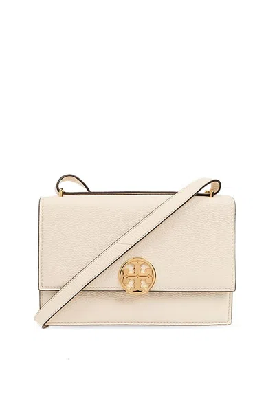 Tory Burch Miller Shoulder Bag In Beige