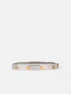 Tory Burch Miller' Silver Plated Brass Bracelet In Silver