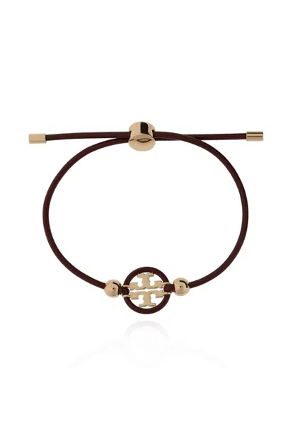 Tory Burch Miller Adjustable Bracelet In Red