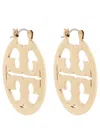 Tory Burch Miller Small 18kt Gold-plated Hoop Earrings