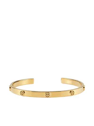 Tory Burch Miller Stud Cuff Bracelet In Gold