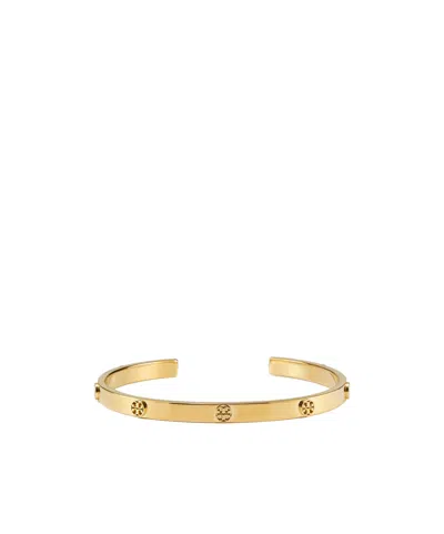 Tory Burch Miller Stud Cuff Bracelet In Gold