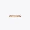 Tory Burch Miller Stud Hinge Bracelet, 5mm In Gold