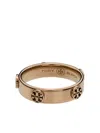 Tory Burch Multi-logo Band Ring In Pink