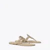 Tory Burch Miller Suede Sandal In Avola