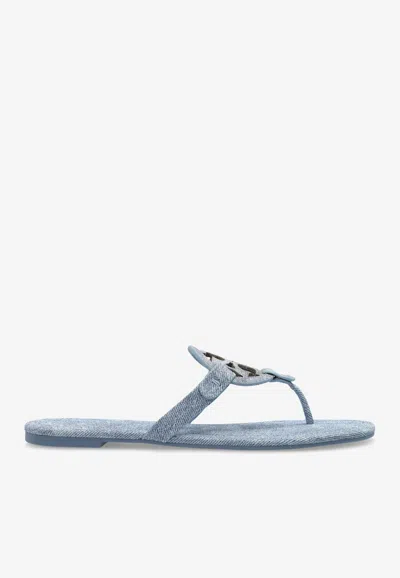Tory Burch Miller Suede Thong Sandals