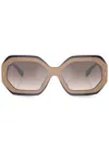Tory Burch Miller Sunglasses In Neutrals