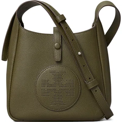 Tory Burch Miller Swing Leather Crossbody Bag In Green