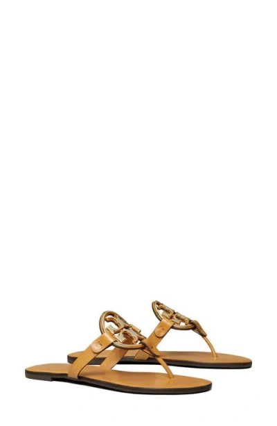 Tory Burch Miller Thong Sandal In Gold