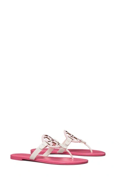 Tory Burch Miller Thong Sandal In Strawberries N' Cream