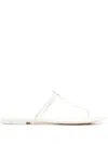 Tory Burch Miller Thong Sandals In White