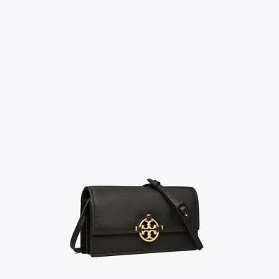 Tory Burch Miller Wallet Crossbody In Black