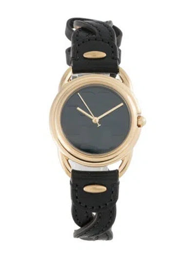 Pre-owned Tory Burch Miller Watch In Multi