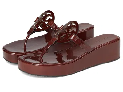 Tory Burch Miller Wedge 25mm In Brown