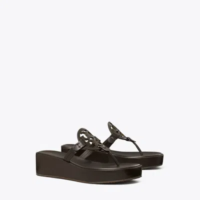 Tory Burch Miller Wedge Sandal In Cocoa