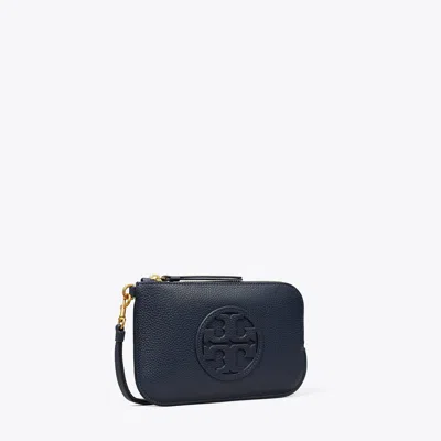 Tory Burch Miller Wristlet In Tory Navy