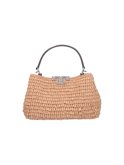 Tory Burch Mini Bag "eleanor" In Sand