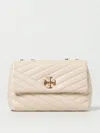 Tory Burch Kira Bag In Quilted Leather In 米色