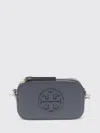 Tory Burch Mini Miller Crossbody Bag In Gray