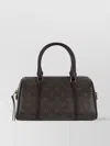 Tory Burch T Monogram Coated Canvas Mini Barrel Bag French Press