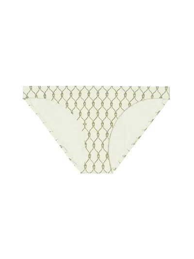 Tory Burch Mini Bikini Briefs In Green