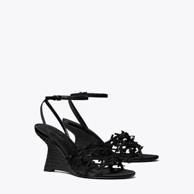 Tory Burch Mini Bow Espadrille Wedge