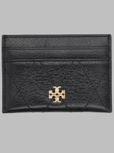 Tory Burch Mini Card Case In Black