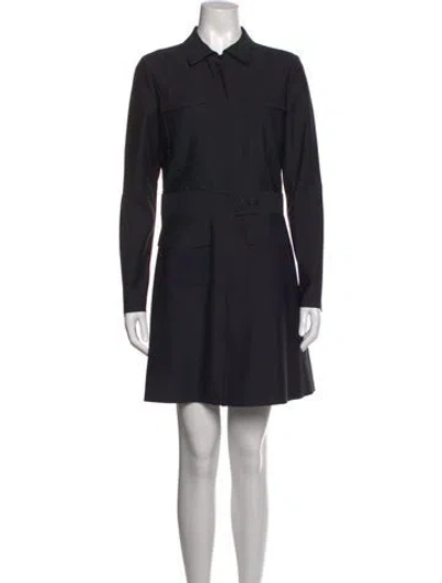 Pre-owned Tory Burch Mini Dress In Black