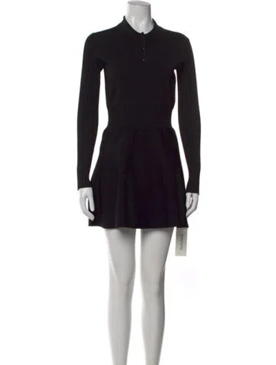 Pre-owned Tory Burch Mini Dress W/ Tags In Black