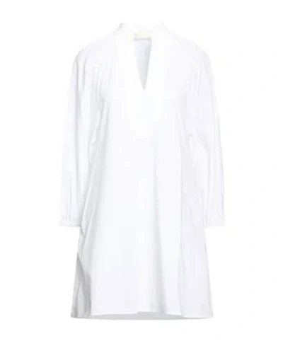 Tory Burch Mini Dresses In White