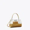 Tory Burch Mini Eleanor Clear Satchel In Clear