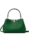 Tory Burch Mini Eleanor Cross Body Bag In Green