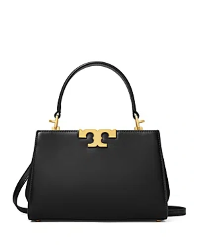 Tory Burch Mini Eleanor Leather Satchel In Black