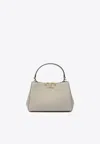 Tory Burch Mini Eleanor Leather Top Handle Bag In Neutral