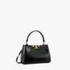 Tory Burch Mini Eleanor Pavé Satchel In Black