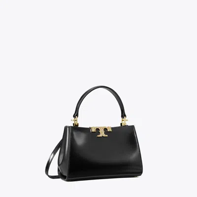 Tory Burch Mini Eleanor Pavé Satchel In Black