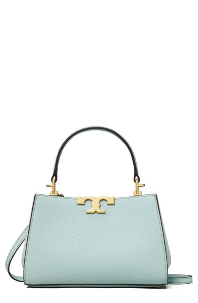 Tory Burch Women's Eleanor Pebbled Leather Mini Satchel In Light Blue