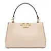 Tory Burch Mini Eleanor Satchel Bag In Beige
