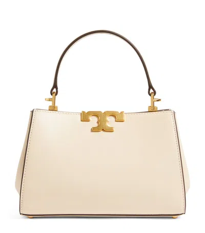 Tory Burch Mini Eleanor Satchel Bag In New Cream