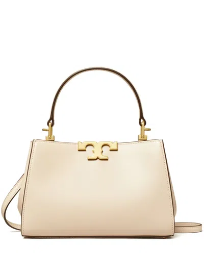 Tory Burch Mini Eleanor Leather Tote Bag In Neutrals