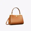 Tory Burch Mini Eleanor Satchel In Malt Whiskey