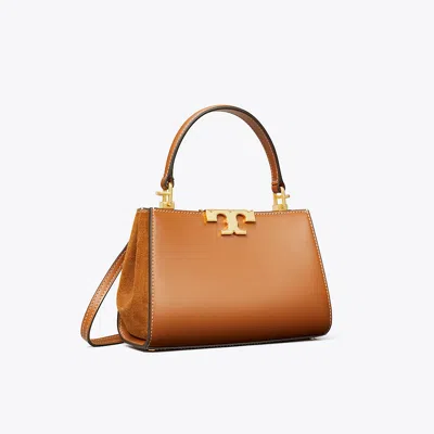 Tory Burch Mini Eleanor Satchel In Malt Whiskey