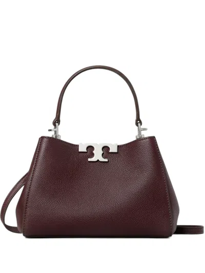 Tory Burch Mini Eleanor Soft Satchel Bag In Burgundy
