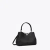 Tory Burch Mini Eleanor Soft Satchel In Black