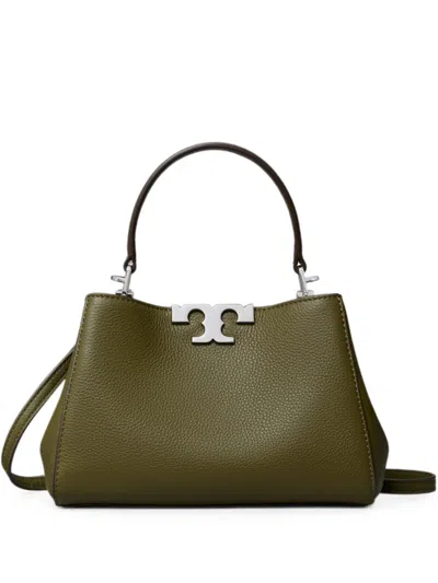 Tory Burch Mini Eleanor Soft Satchel In Green