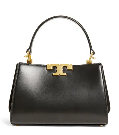 Tory Burch Eleanor Mini Leather Shoulder Bag In Black