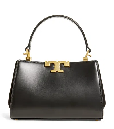 Tory Burch Eleanor Mini Leather Shoulder Bag In Black