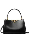 Tory Burch Mini Eleanor Satchel Leather Bag In Black