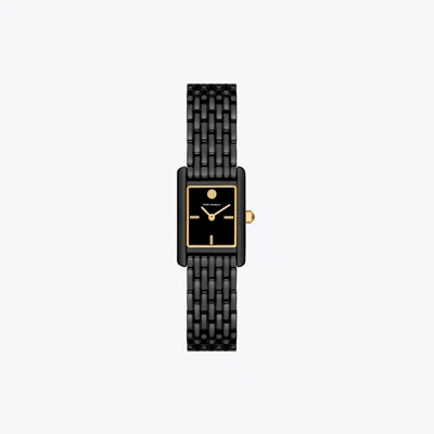 Tory Burch Mini Eleanor Watch In Black